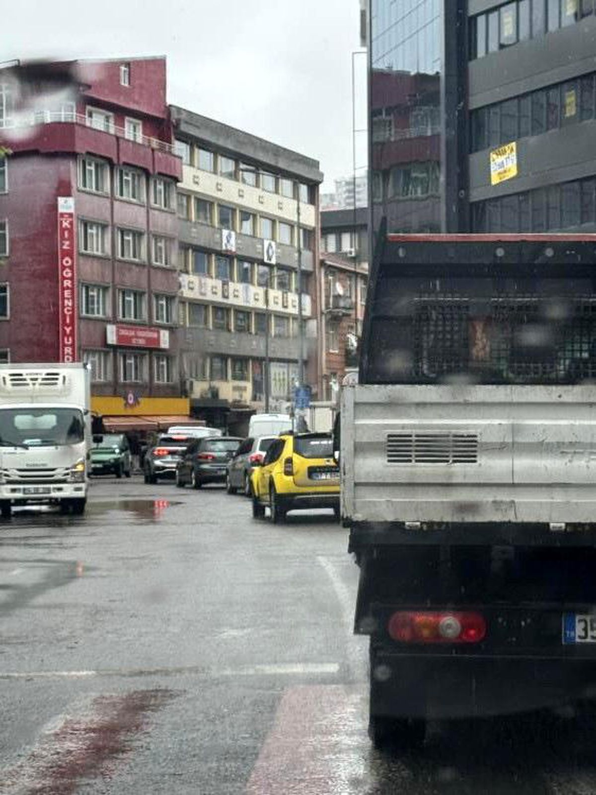 Zonguldak\'ta Yoğun Trafik Kuyruğu