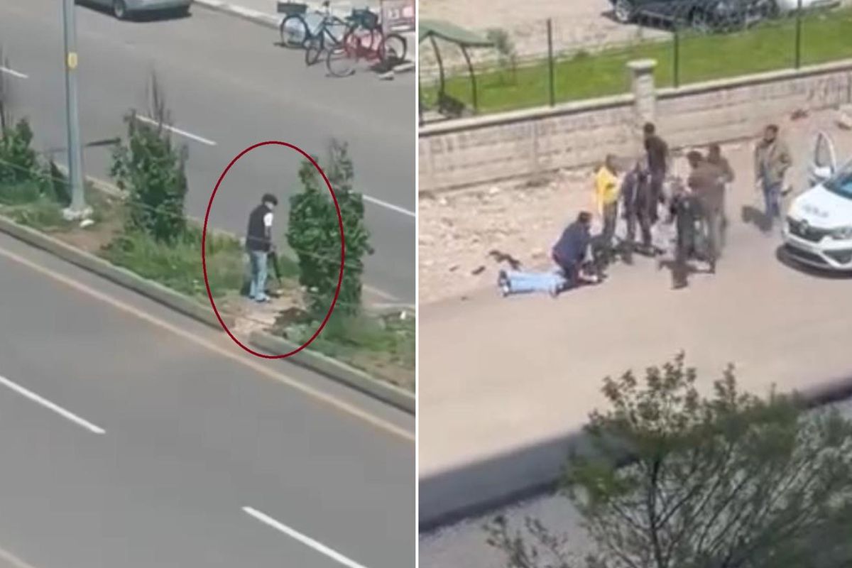 Okul çevresinde peş peşe silah sıkıldı, öğrenciler ve veliler korku dolu anlar yaşadı