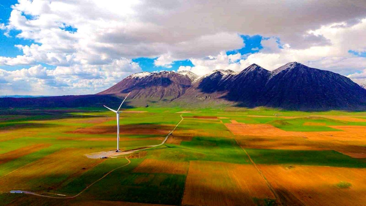 Rahva Ovası İlkbaharda Yeşerdi