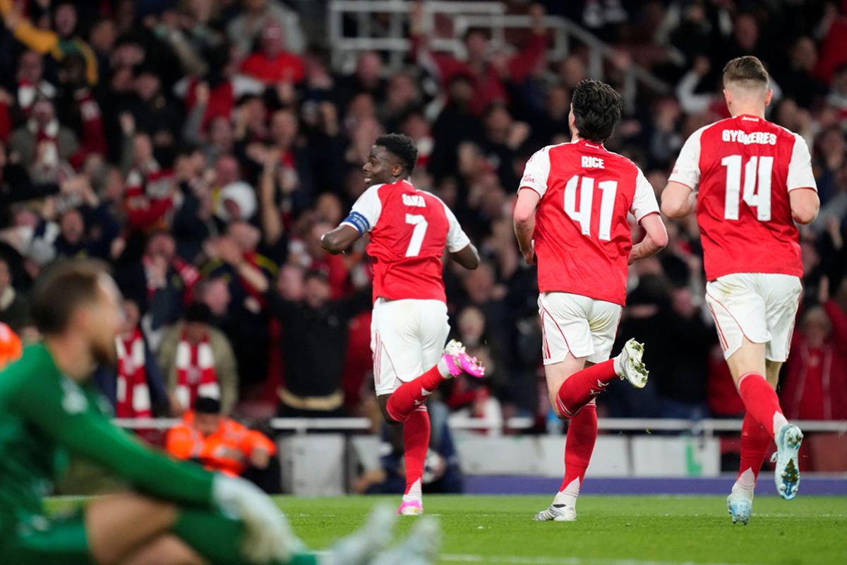 20 yıllık hasret son buldu! Şampiyonlar Ligi\'nde ilk finalist Arsenal