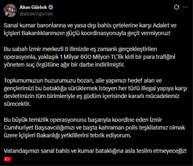 8 ilde 1.6 milyar TL'lik dev operasyon! Suç örgütüne büyük darbe indirildi