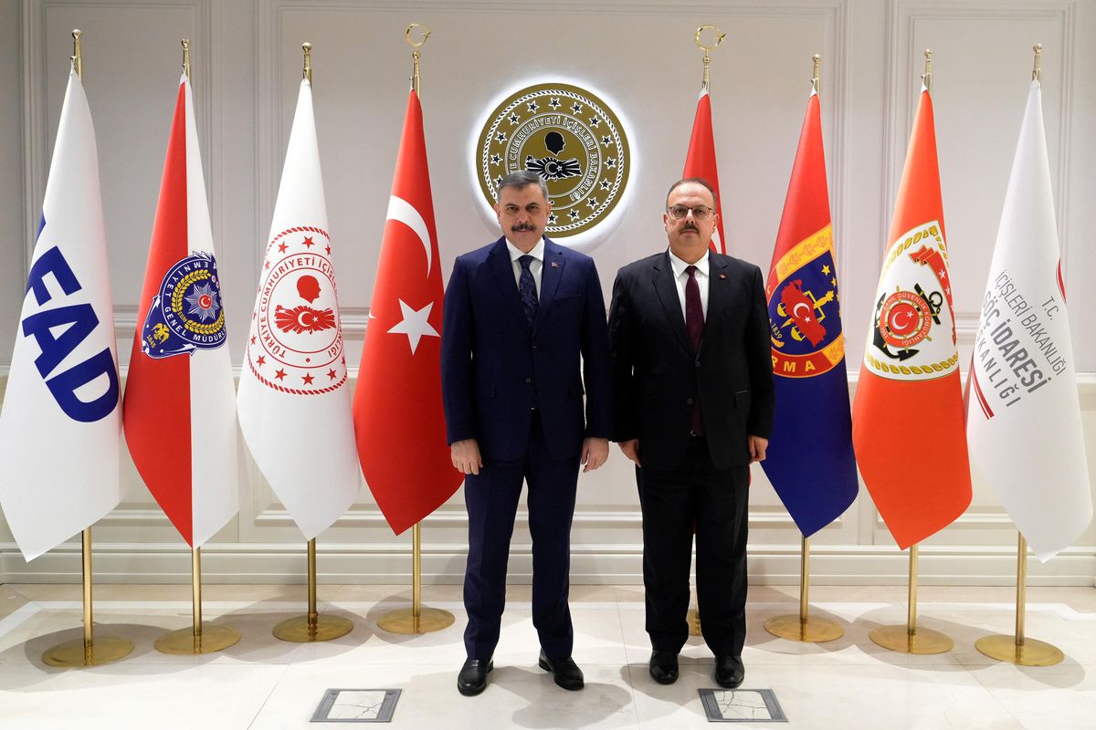 Bakan Çiftçi, Vali Canbolat\'ı Kabul Etti