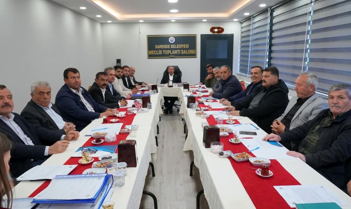Darende Belediyesi Mayıs Ayı Meclis toplantısı