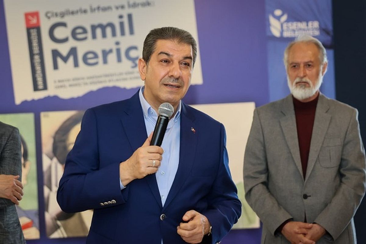 Esenler\'de Cemil Meriç Sergisi Açıldı
