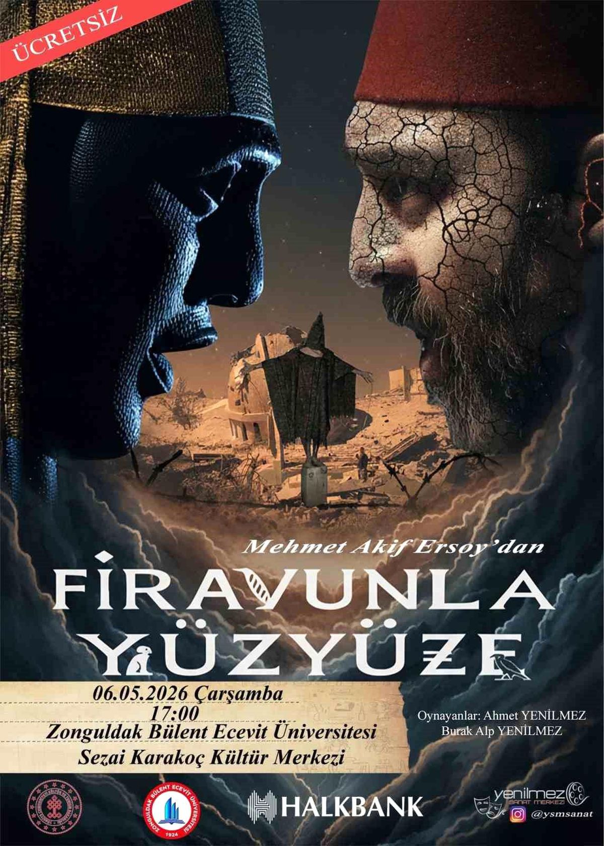 Zonguldak\'ta Ücretsiz Tiyatro Etkinliği