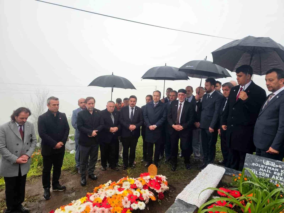 Fatih Erbakan\'dan Utku Konak\'a Taziye Ziyareti