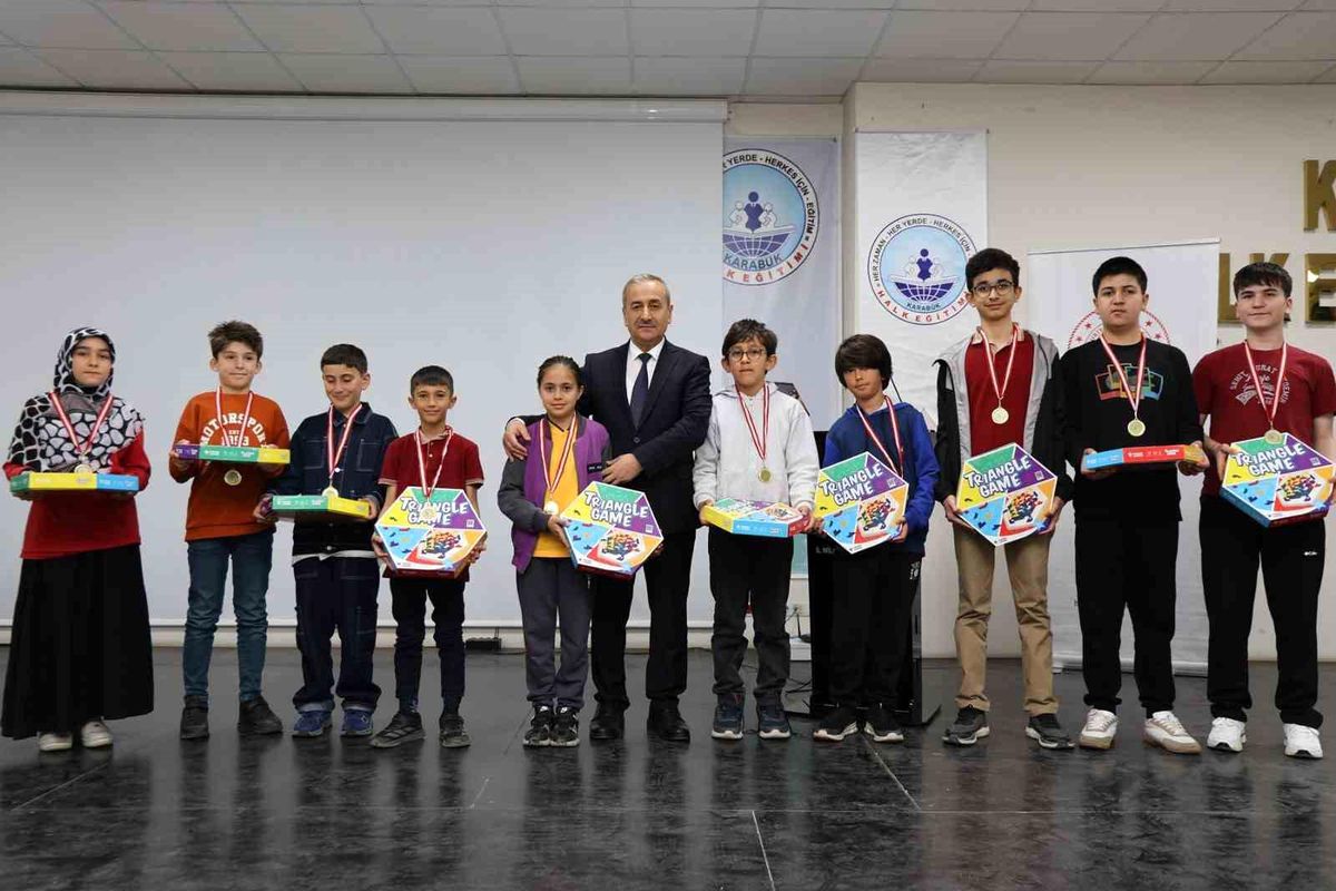 Karabük\'te akıl ve zeka oyunları turnuvası düzenlendi