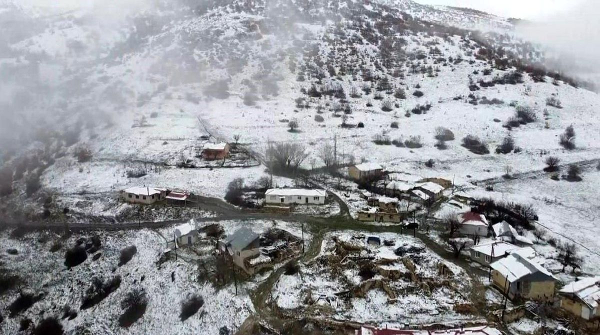 Erzincan\'da Mayıs Ayında Kar Yağışı