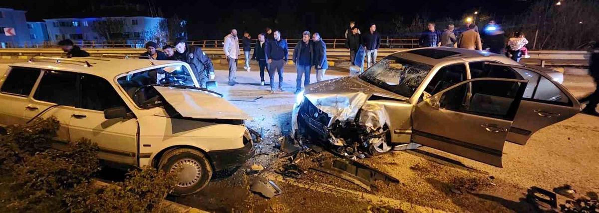Eskipazar\'da Alkollü Sürücünün Kaza Yapması