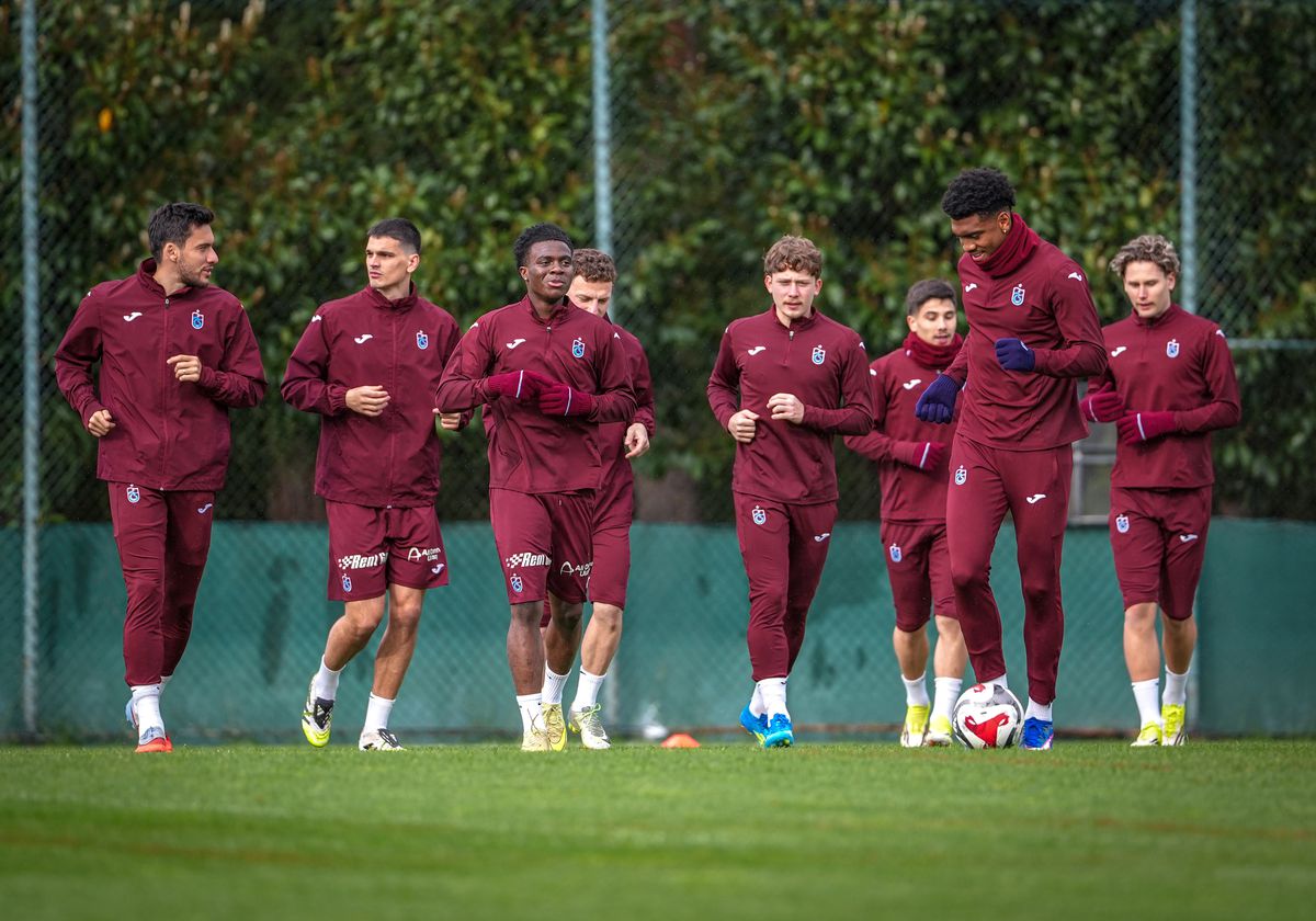Trabzonspor Beşiktaş Maçına Hazırlanıyor