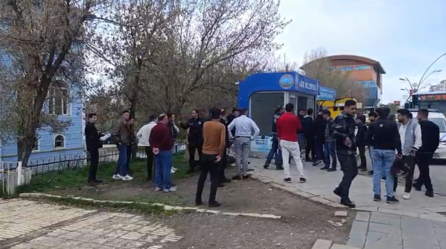 Adliyeye boşanma başvurusu yapmaya gelen eniştesini vurdu