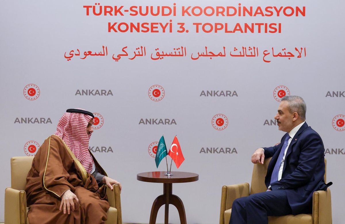 Hakan Fidan ve Suudi Bakan Görüştü