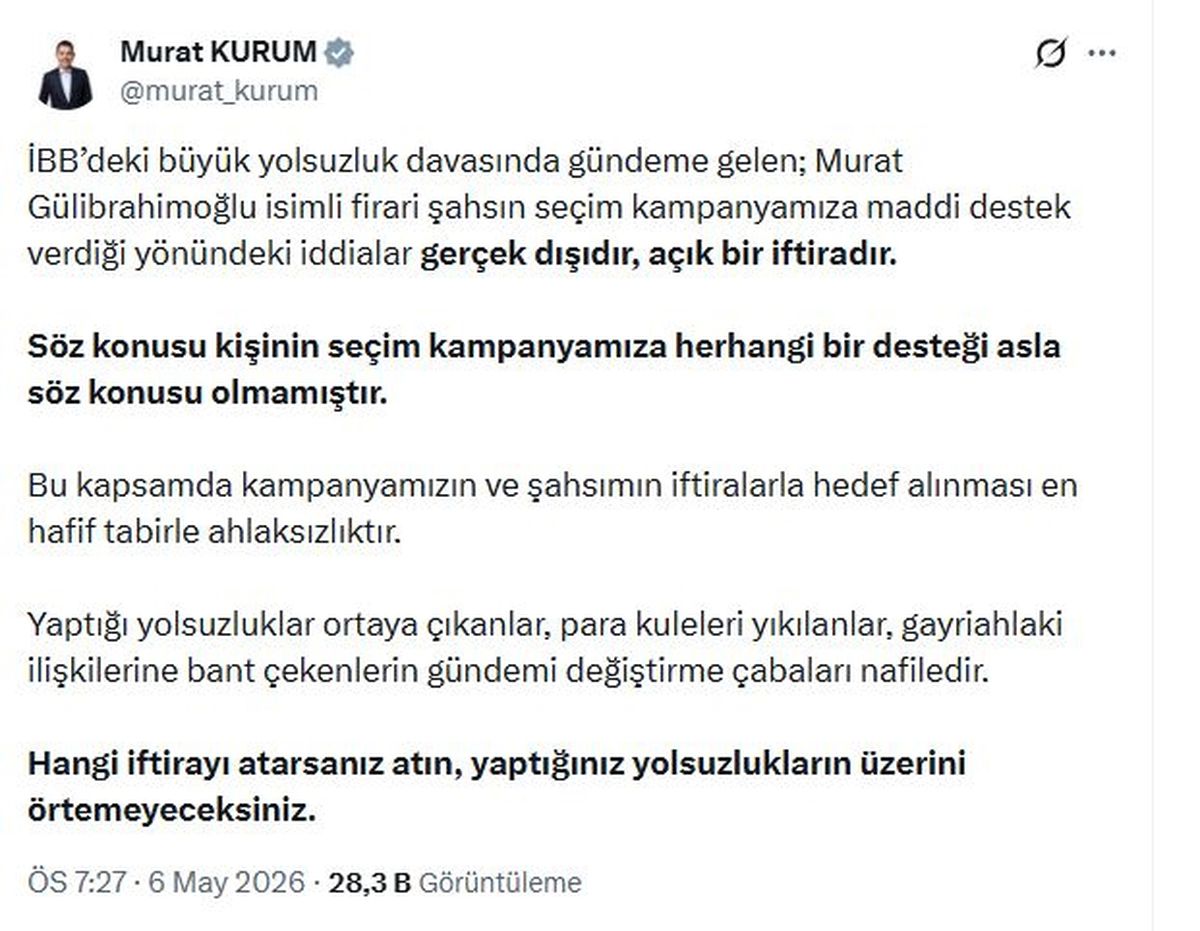Bakan Kurum\'dan Yolsuzluk İddialarına Yanıt