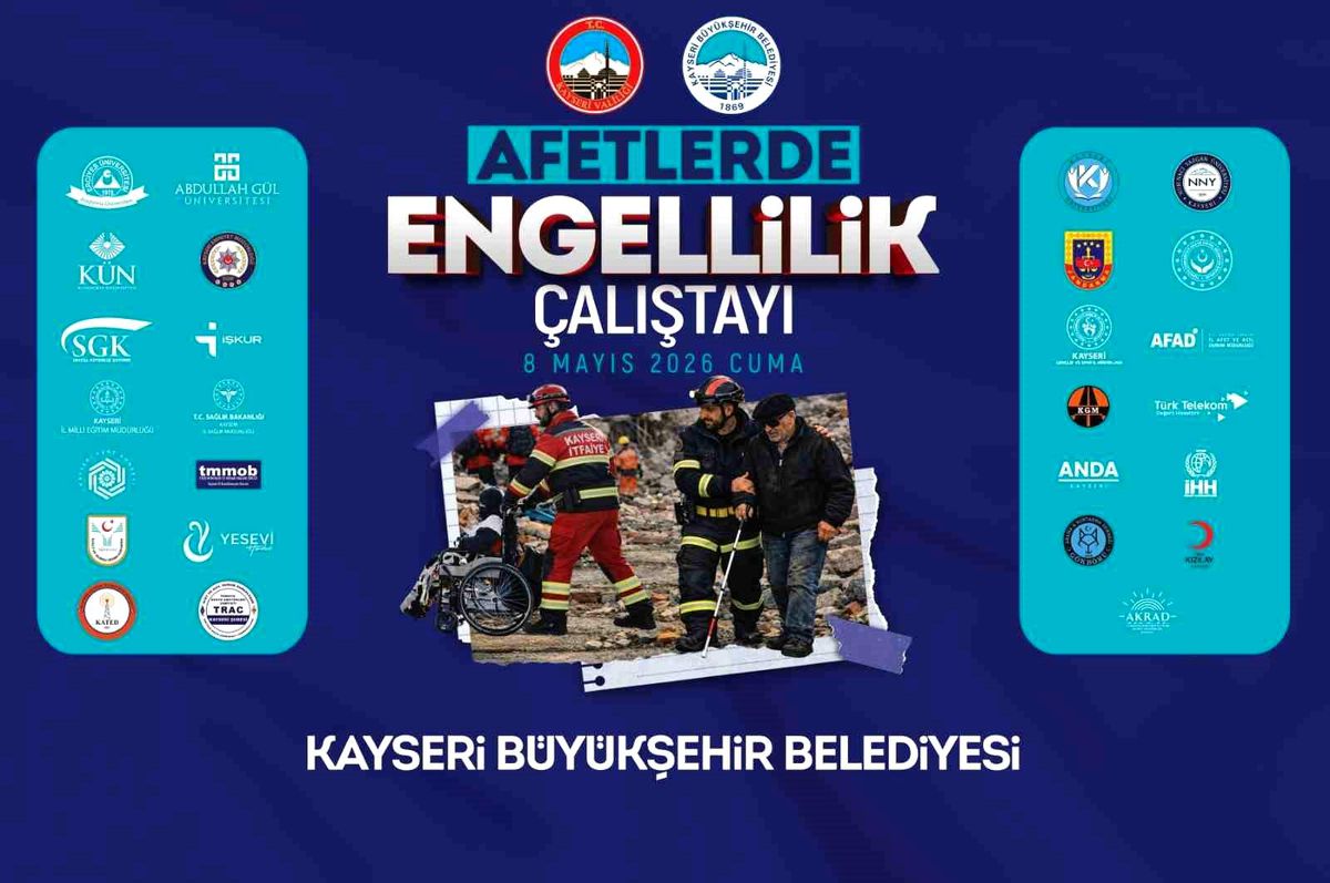 Büyükşehir ve valilik iş birliğinde afetlerde engellilik çalıştayı