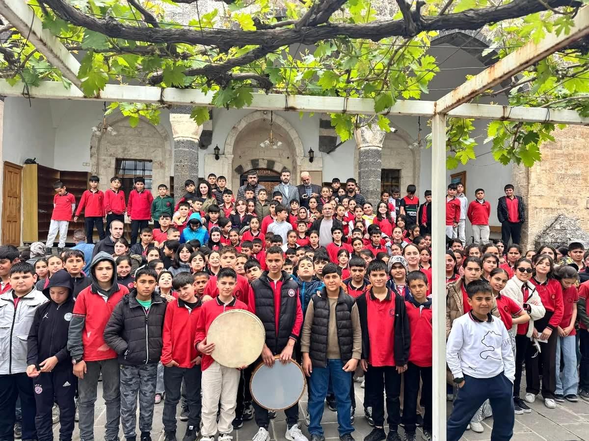 Çermik\'te Öğrenciler Camide Buluştu