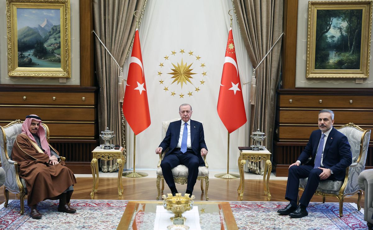 Erdoğan, Suudi Arabistan Dışişleri Bakanı\'nı kabul etti