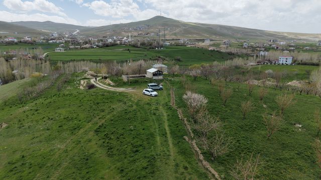 Van’da Teleferik ile Bahçeye Ulaşım Kolaylaştı