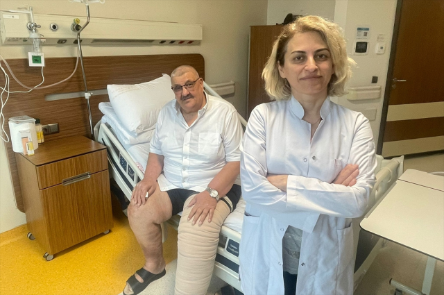 Bacağı şişince giyecek pantolon bulamadı, gerçeği hastanede öğrendi