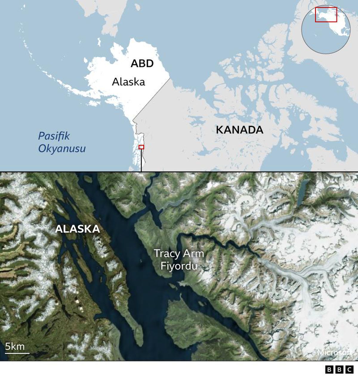 Alaska\'da Mega-Tsunami Tehlikesi