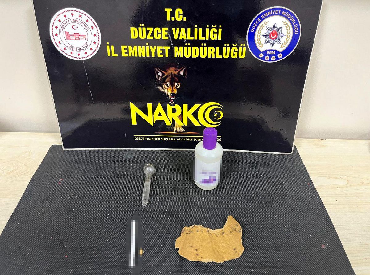 Düzce\'de Uyuşturucu Operasyonu: 1 Tutuklama