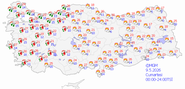 Meteoroloji güzel haberi verdi! Ama mutluluk kısa sürecek