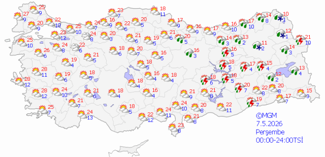 Meteoroloji güzel haberi verdi! Ama mutluluk kısa sürecek