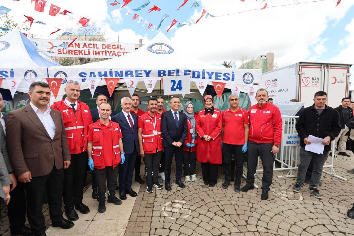 Şahinbey Belediyesi\'nden geleneksel kan bağışı kampanyası