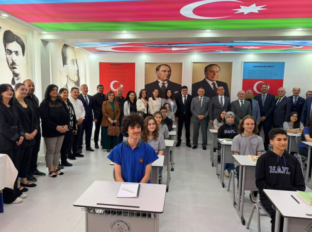 Türkiye'de bir ilk: ‘İki Devlet Tek Millet’ sınıfı açıldı