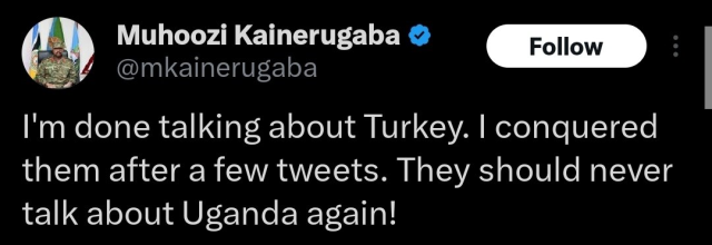 Ugandalı komutan küstahlıkta sınır tanımıyor! Bir Türkiye mesajı daha