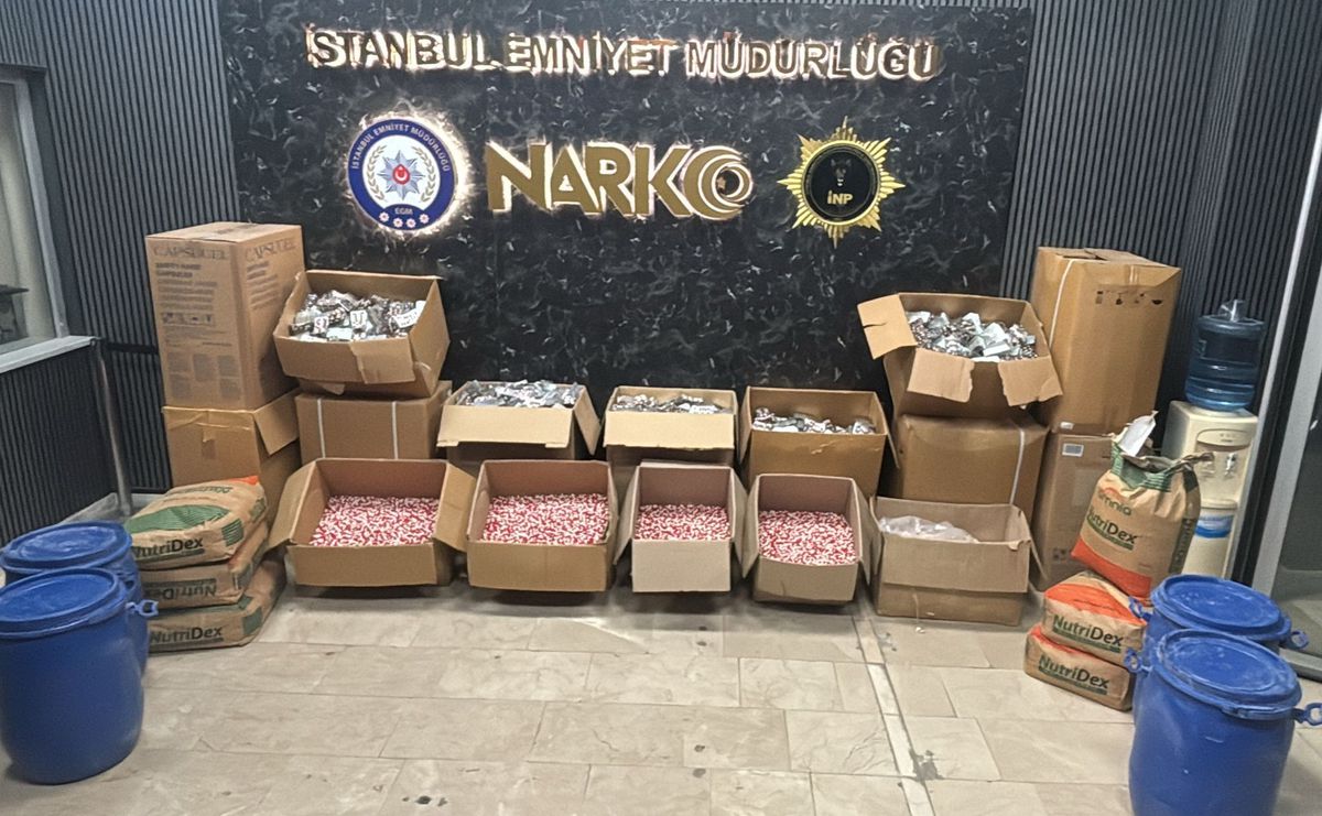 Uyuşturucu Operasyonu: 200 Milyon Lira Değerinde Hap Ele Geçirildi