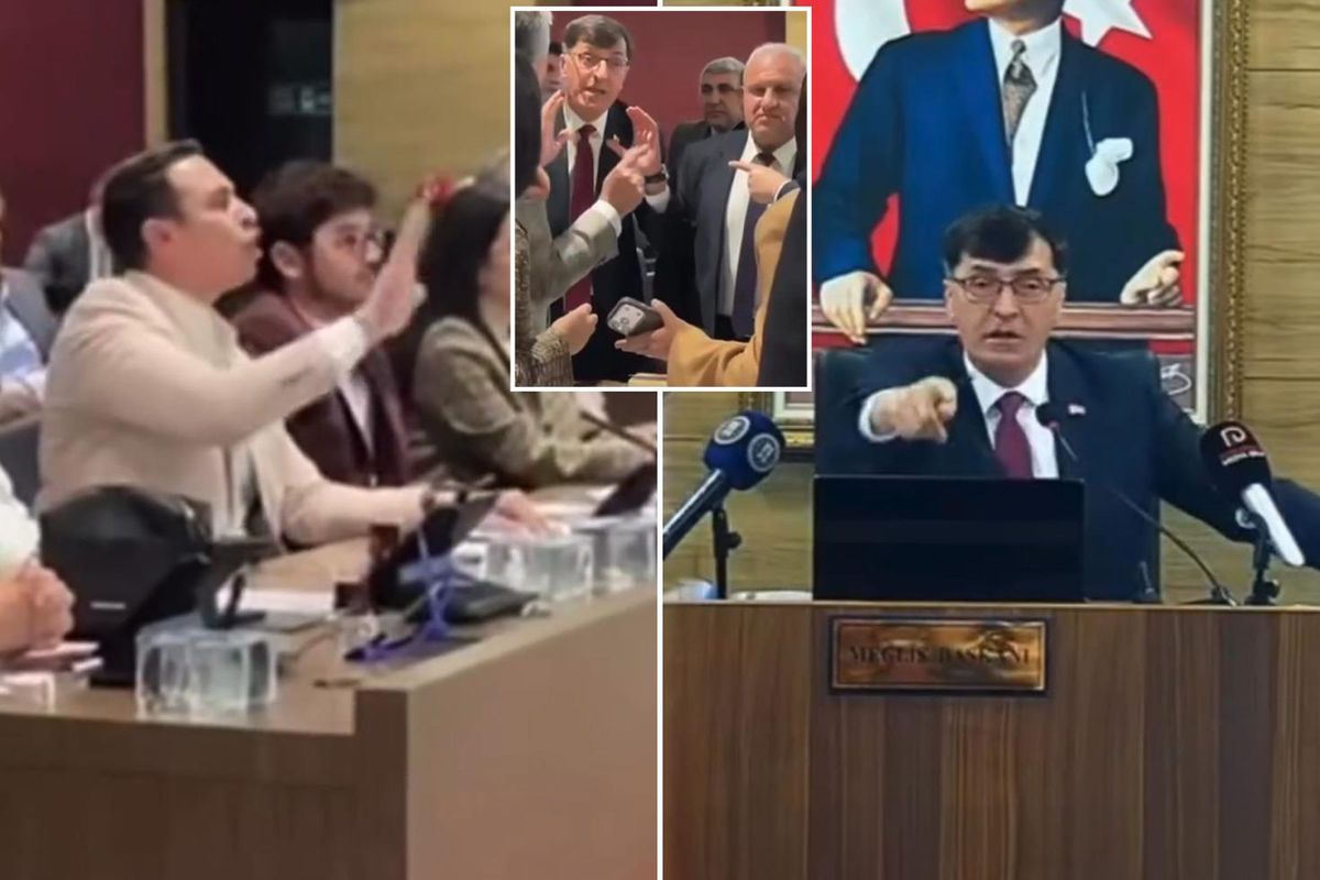 Kütahya Belediye Meclisinde ortalık karıştı: Burası sizin at çiftliğiniz değil