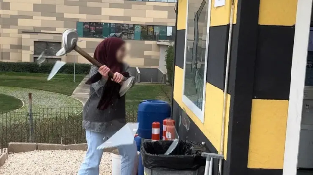 Marketi dağıtan kadının kimliği şoke etti! Birkaç ay önce de benzeri bir olayın başrolündeydi