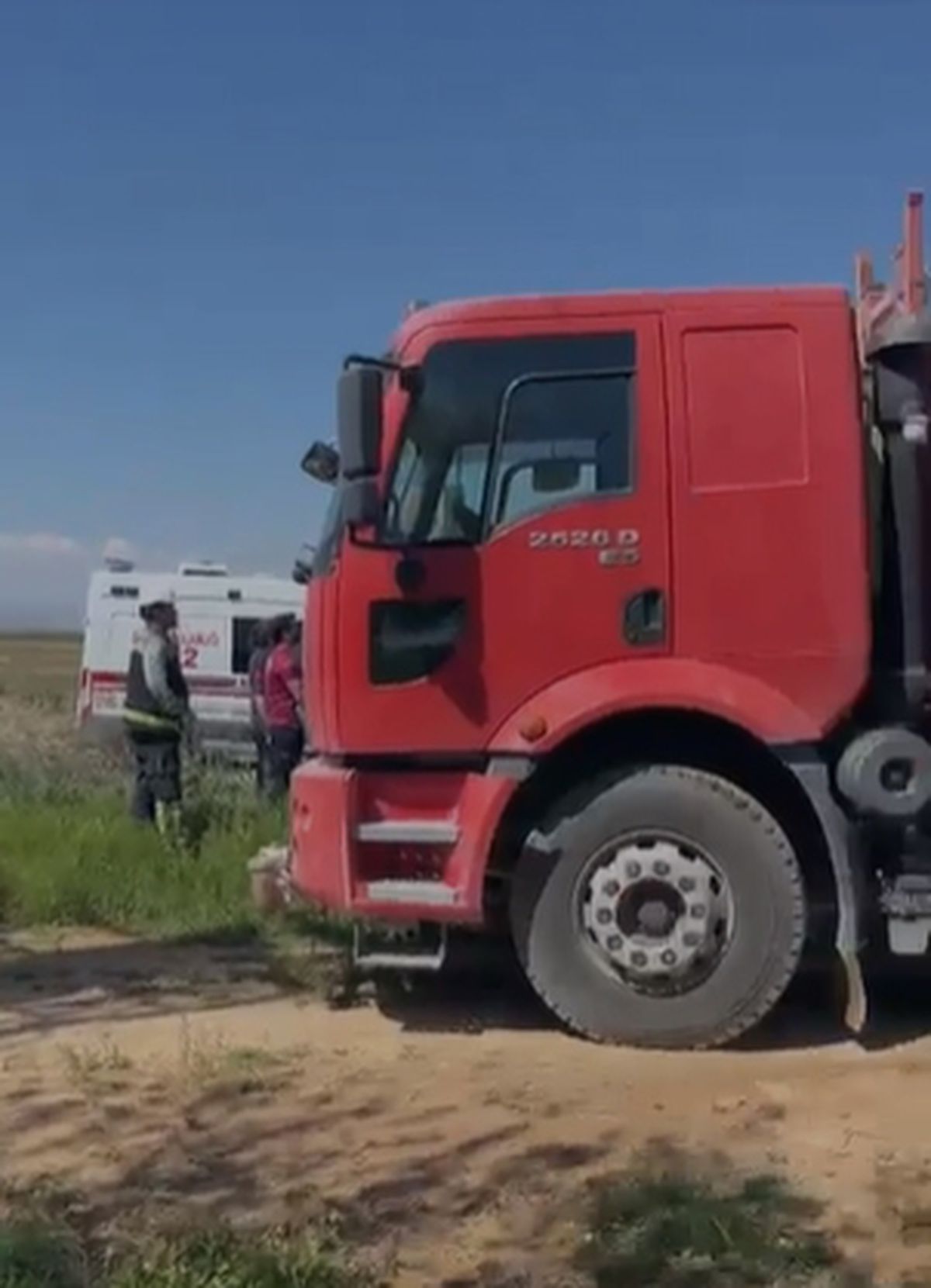 Aksaray\'da Çiftçi Akıma Kapılıp Mahsur Kaldı