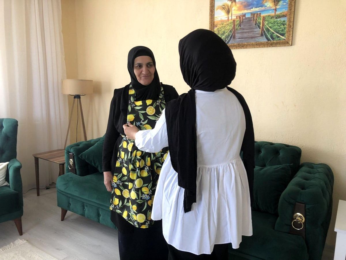 Meslek Liseli Öğrencilerden Anneler Günü Hediyesi