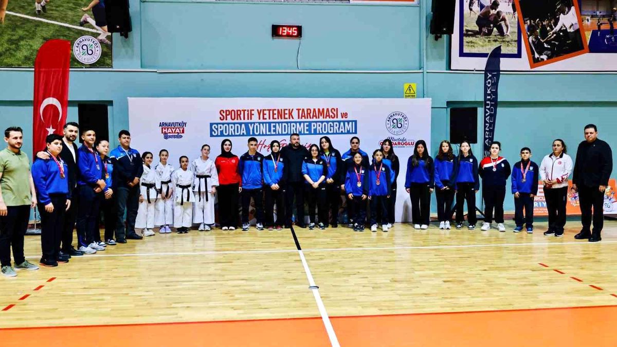 Arnavutköy\'de geleceğin sporcuları \'Yetenek Taraması\'yla keşfediliyor
