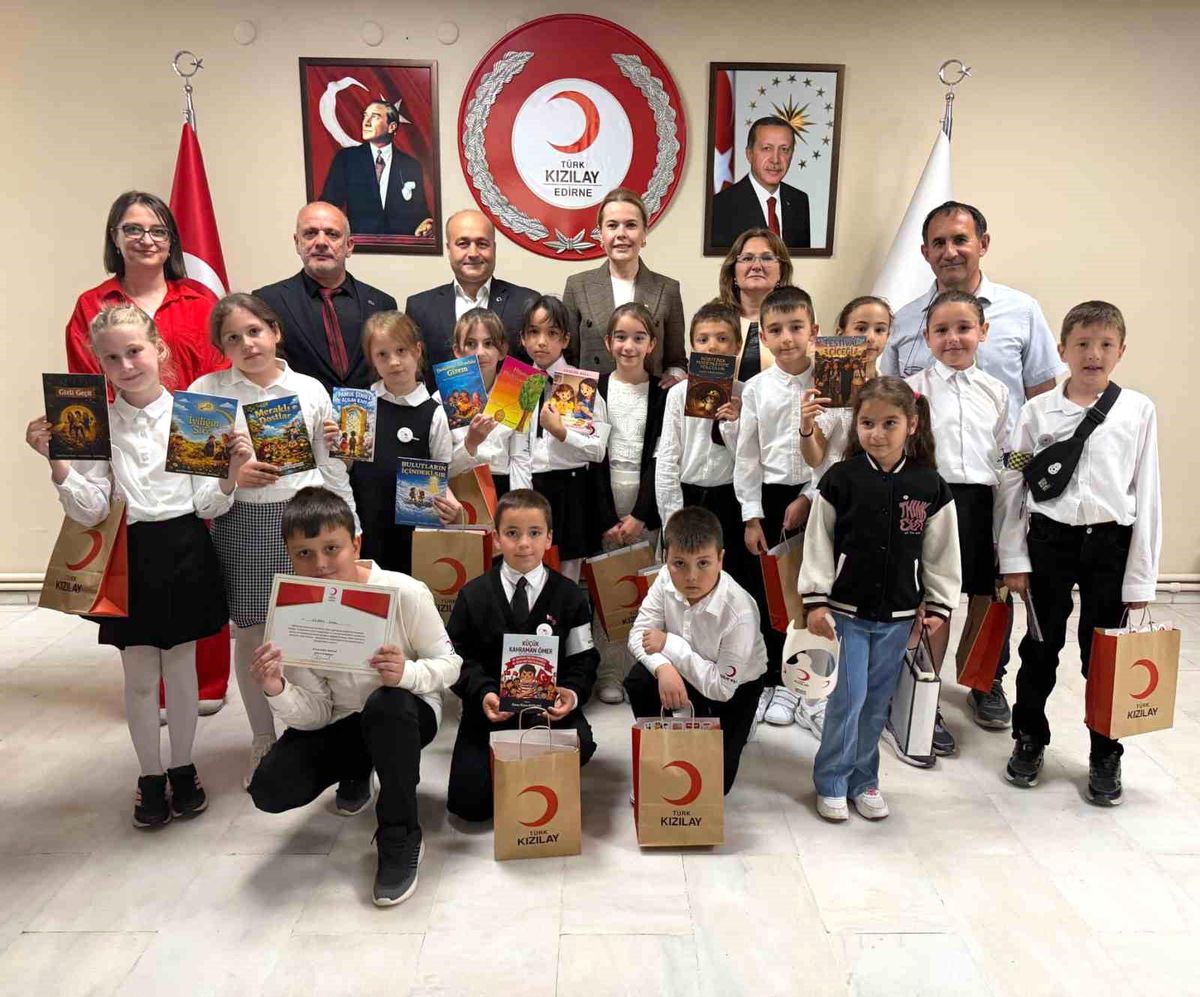 Edirne Okulları\'ndan Filistinli Çocuklara Destek