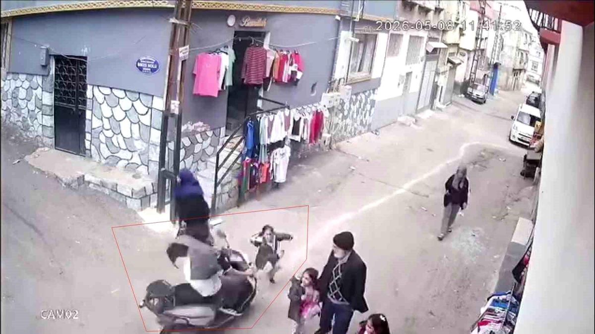 Gaziantep\'te Motosiklet Kazası: Küçük Kız Yaralandı