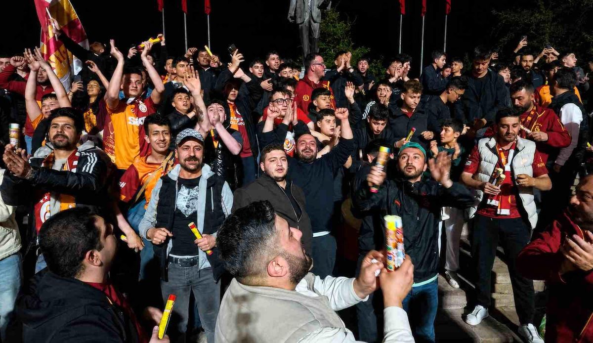 Kırıkkale\'de Galatasaray Şampiyonluğu Kutlandı