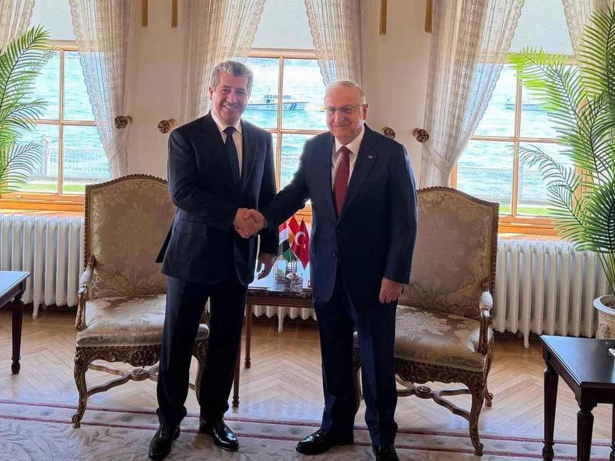 Güler ve Barzani İstanbul\'da Buluştu
