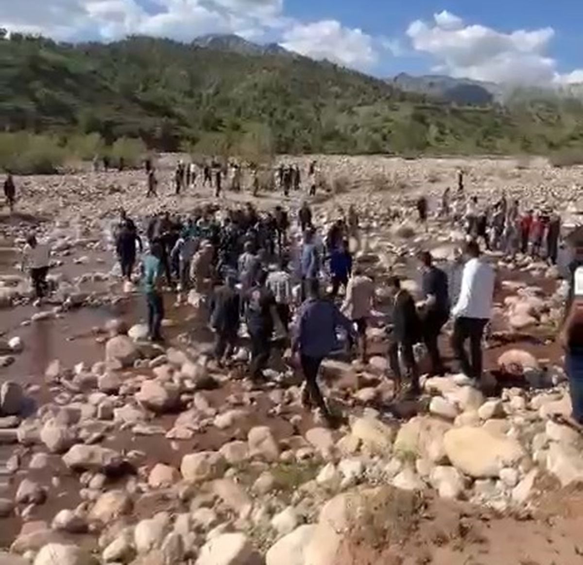 Şırnak\'ta Dereye Giren Genç Boğuldu