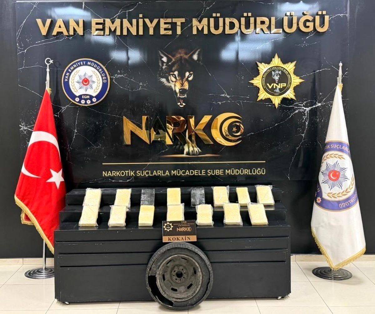 Van\'da 16 Kilo Kokain Ele Geçirildi
