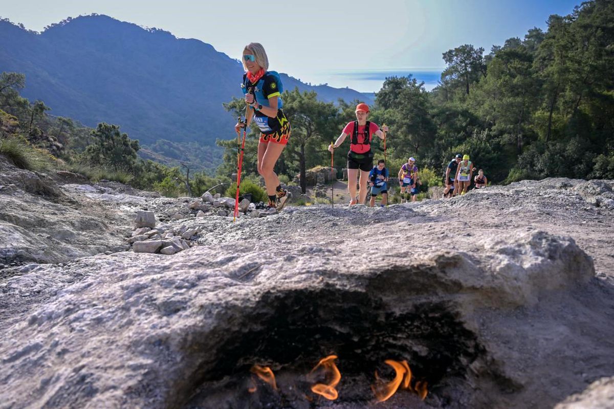 Kemer'de 12. Tahtalı Run to Sky Tamamlandı