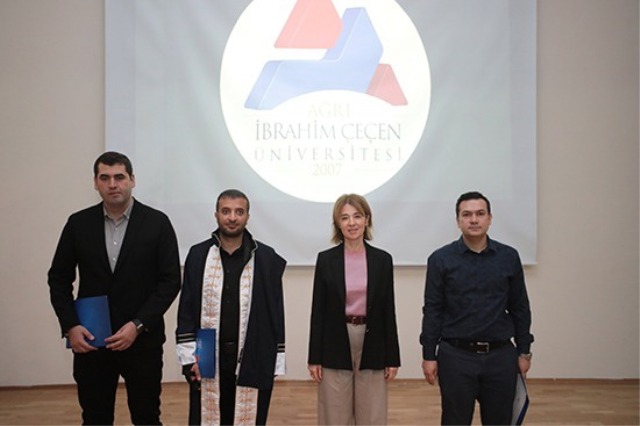 AİÇÜ’de akademik başarı ve sporun gururu aynı törende buluştu