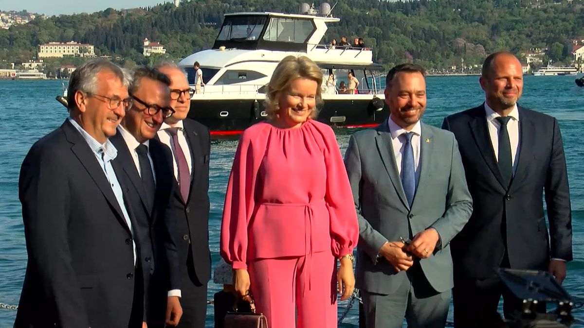 Belçika Kraliçesi Türkiye\'de