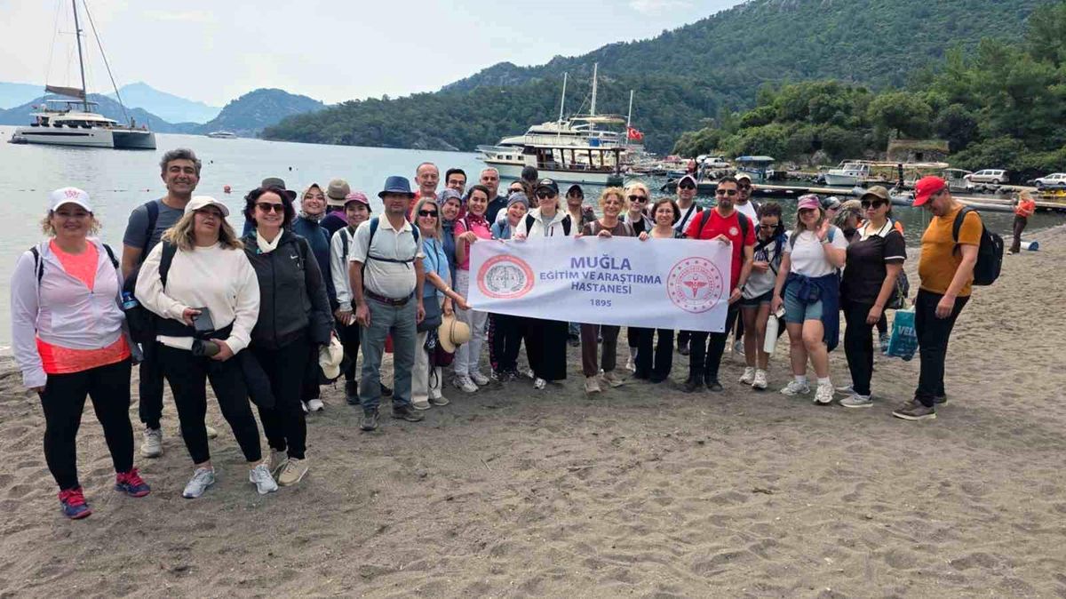 Muğla Hastanesi\'nde Doğa Yürüyüşü