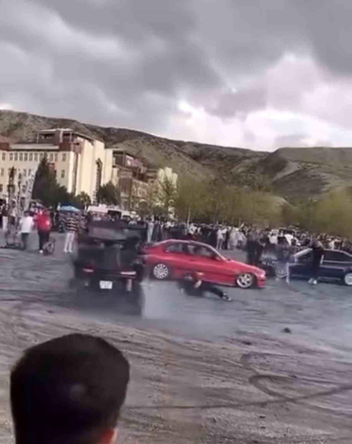 Çankırı\'da Drift Gösterisinde Kaza