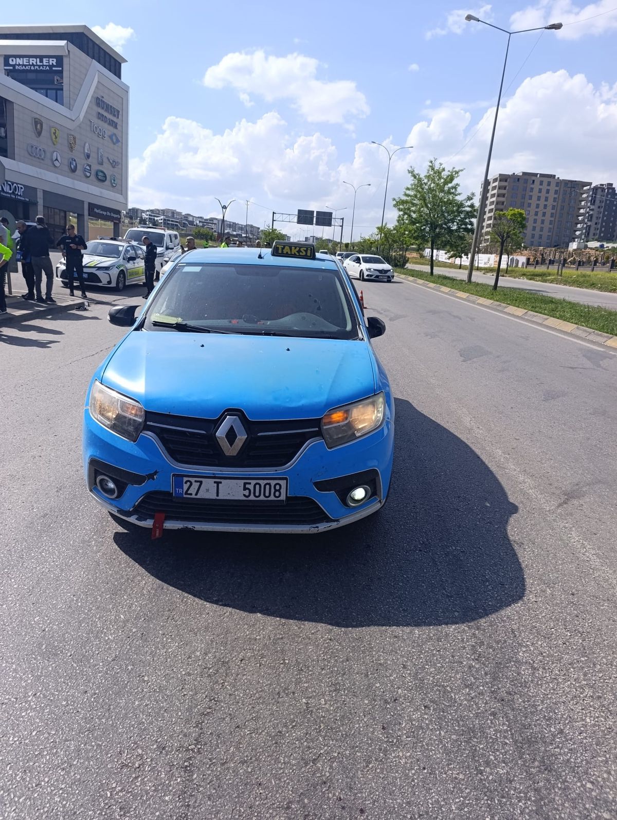 Gaziantep\'te Taksici Rehin Alındı