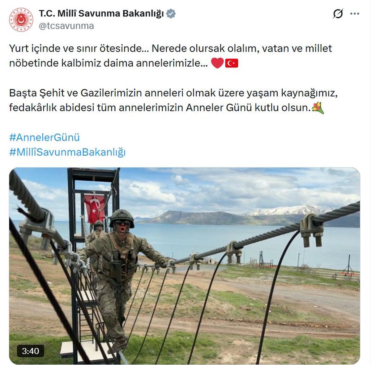 MSB\'den \'Anneler Günü\' klibi