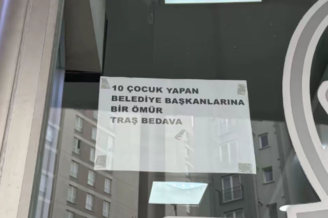 Ordulu başkanın 10 çocuk yapana araba vaadine berberden güldüren gönderme