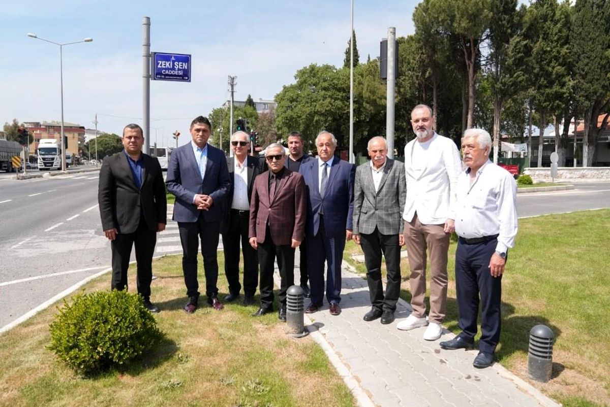 Şakran\'da ahde vefa: Eski başkanlar Refik Ertem ve Zeki Şen\'in isimleri caddelere verildi